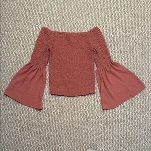 Express Rose Off-Shoulder Blouse